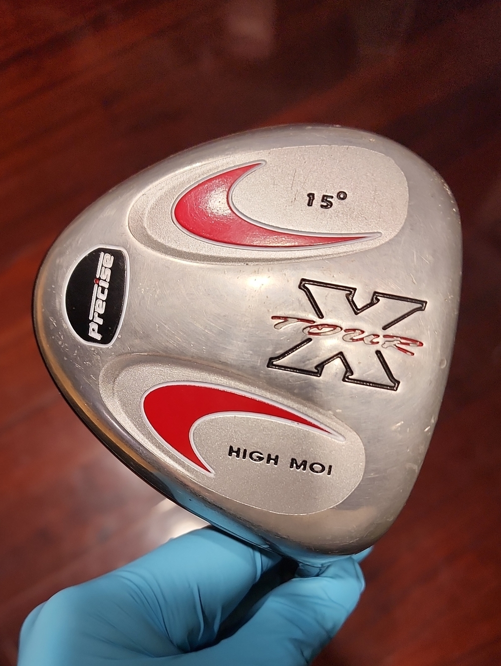 Precise X Tour High Wood 15 Degree Junior Driver, designed for right-handed
